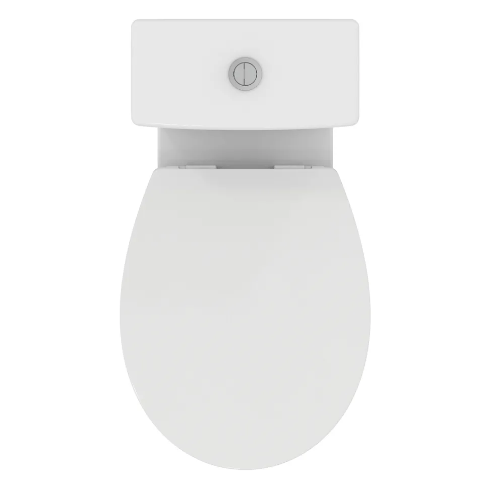 Ideal Standard Eurovit+ Close Coupled Toilet with Soft Close Seat