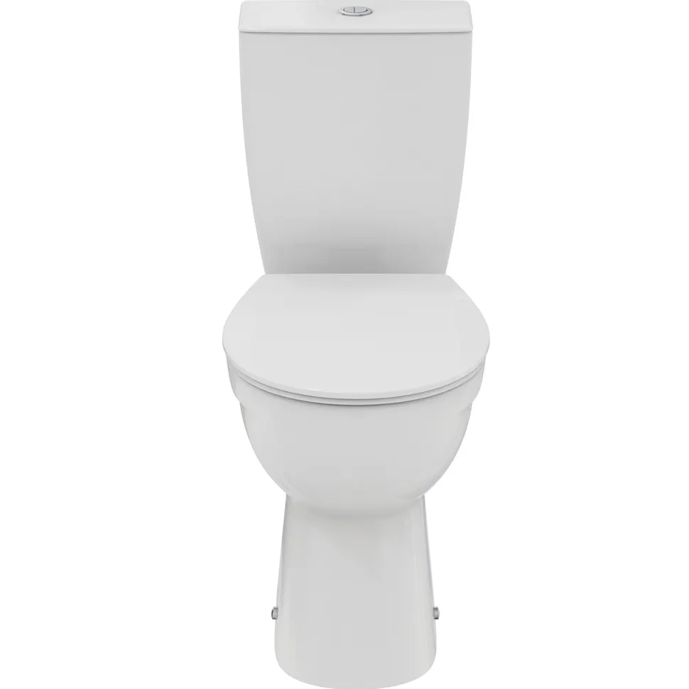Ideal Standard Eurovit+ Comfort Height Close Coupled Toilet with Soft Close Seat