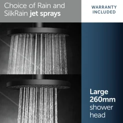 Ideal Standard Idealrain Alu+ Round Fixed Multi-Function Shower Head