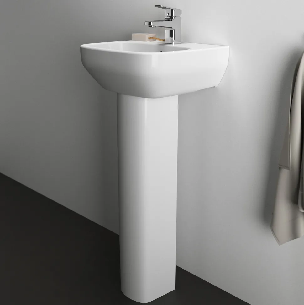 Ideal Standard i.life A Cloakroom Basin & Pedestal