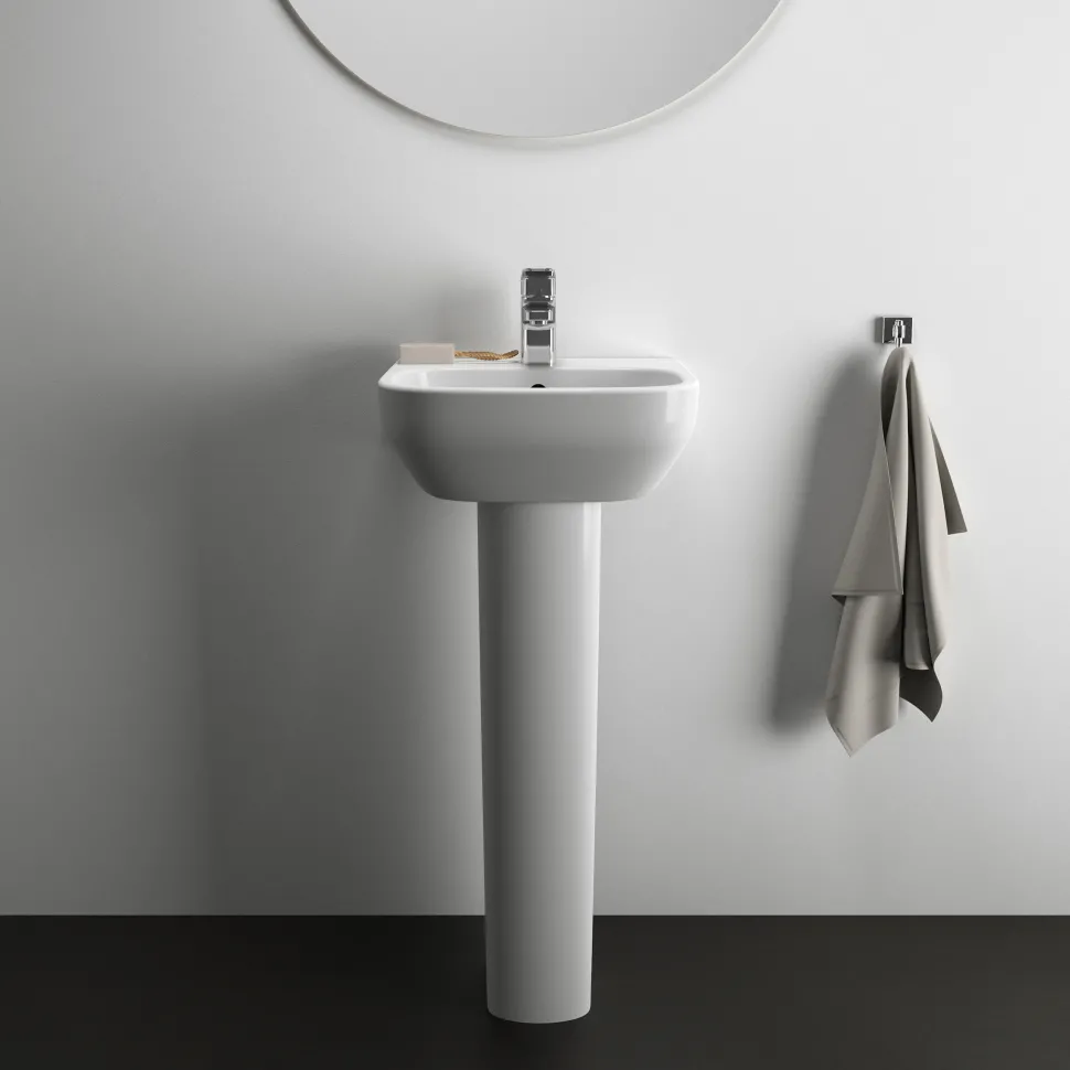 Ideal Standard i.life A Cloakroom Basin & Pedestal