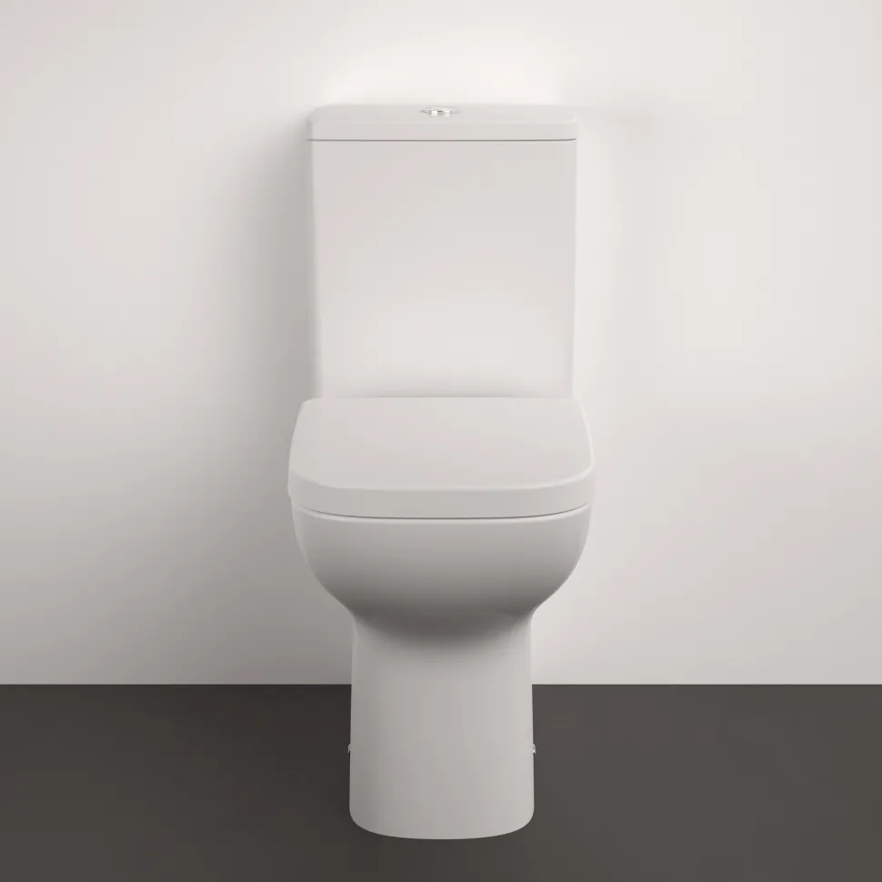Ideal Standard i.life A Close Coupled Fully Back to Wall Rimless Toilet with Soft Close Seat