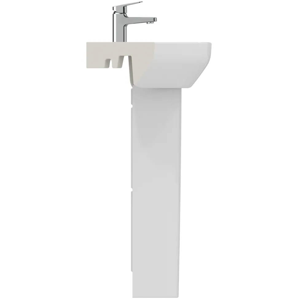 Ideal Standard i.life A Corner 450mm Cloakroom Basin & Full Pedestal