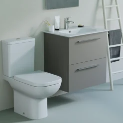 Ideal Standard i.life A 640mm Wall Mounted 2 Drawer Vanity Unit & Basin