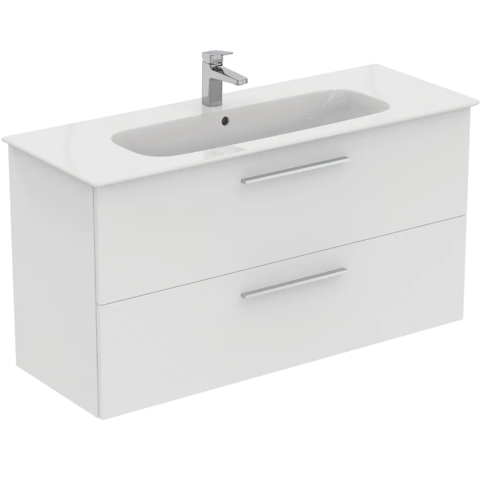 Ideal Standard i.life A 1240mm Wall Mounted 2 Drawer Vanity Unit & Basin