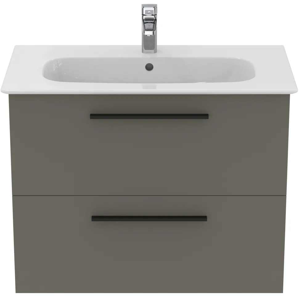 Ideal Standard i.life A 840mm Wall Mounted 2 Drawer Vanity Unit & Basin