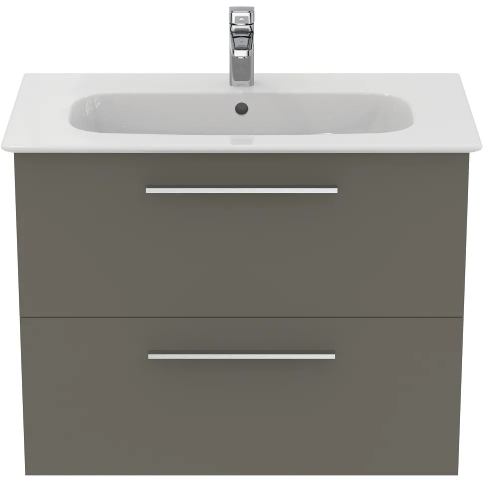 Ideal Standard i.life A 840mm Wall Mounted 2 Drawer Vanity Unit & Basin
