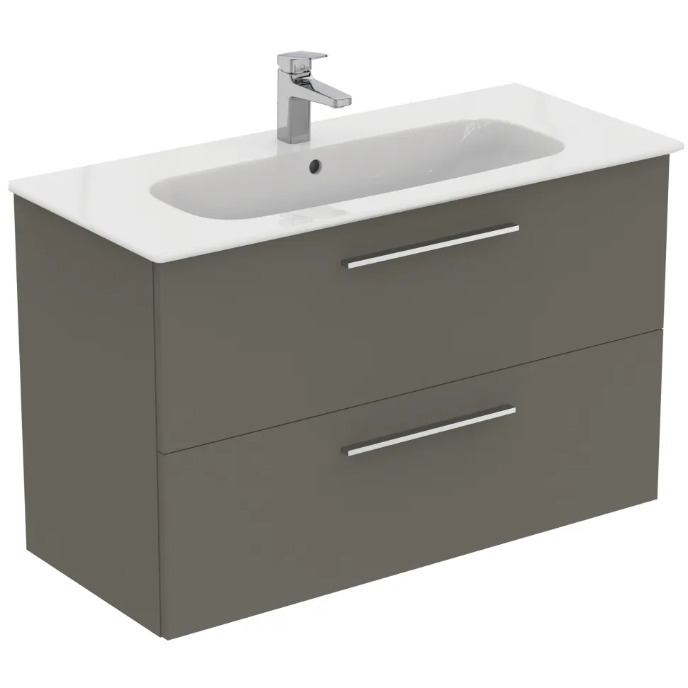 Ideal Standard i.life A 1040mm Wall Mounted 2 Drawer Vanity Unit & Basin