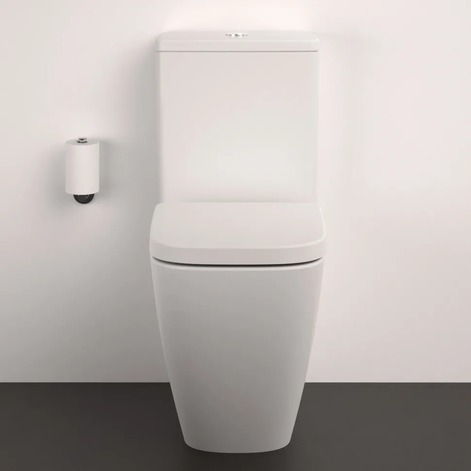 Ideal Standard i.life S Compact Close Coupled Fully Back to Wall Rimless Toilet with Soft Close Seat
