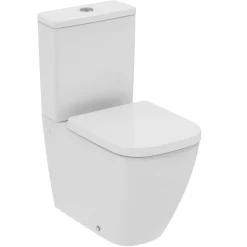 Ideal Standard i.life S Compact Close Coupled Fully Back to Wall Rimless Toilet with Soft Close Seat