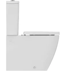 Ideal Standard i.life S Compact Close Coupled Fully Back to Wall Rimless Toilet with Soft Close Seat