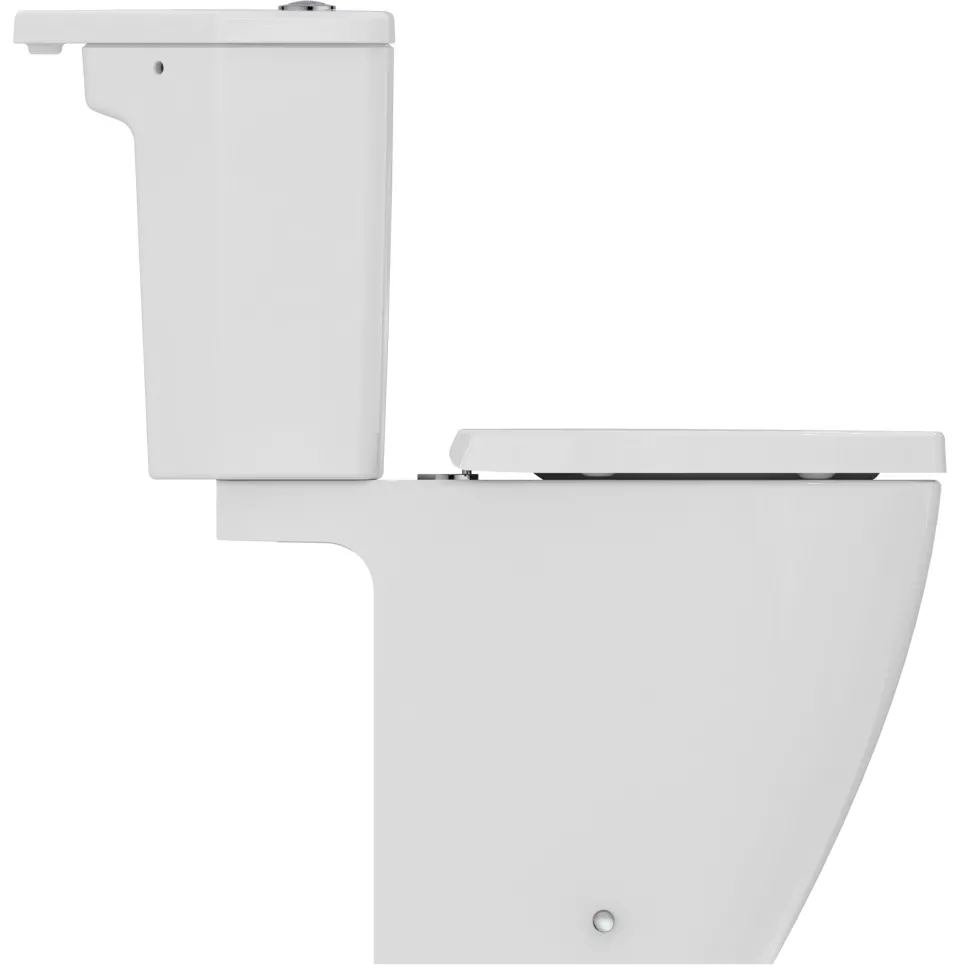 Ideal Standard i.life S Compact Corner Close Coupled Rimless Toilet with Soft Close Seat
