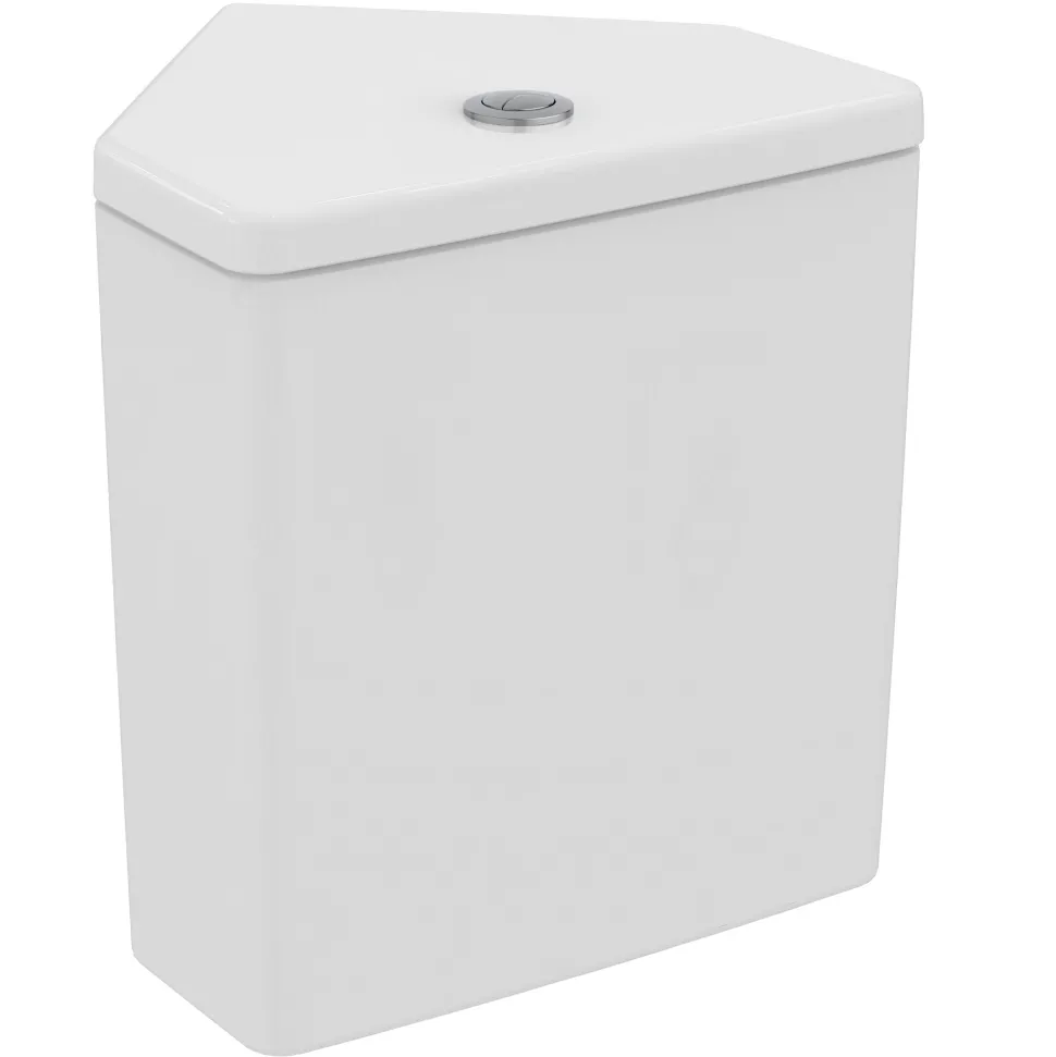 Ideal Standard i.life S Compact Corner Close Coupled Rimless Toilet with Soft Close Seat