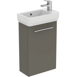 Ideal Standard i.life S 450mm Cloakroom Wall Mounted 1 Door Vanity Unit & Basin