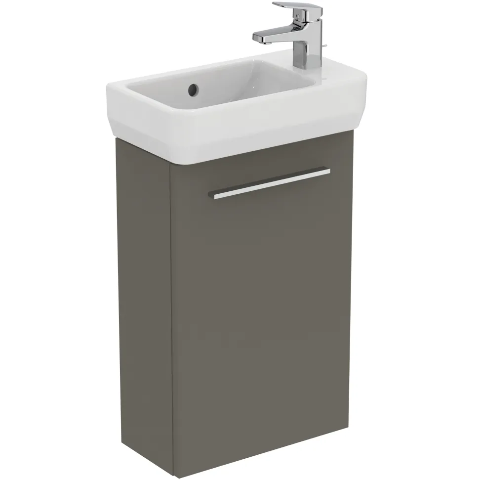 Ideal Standard i.life S 450mm Cloakroom Wall Mounted 1 Door Vanity Unit & Basin