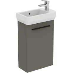 Ideal Standard i.life S 450mm Cloakroom Wall Mounted 1 Door Vanity Unit & Basin