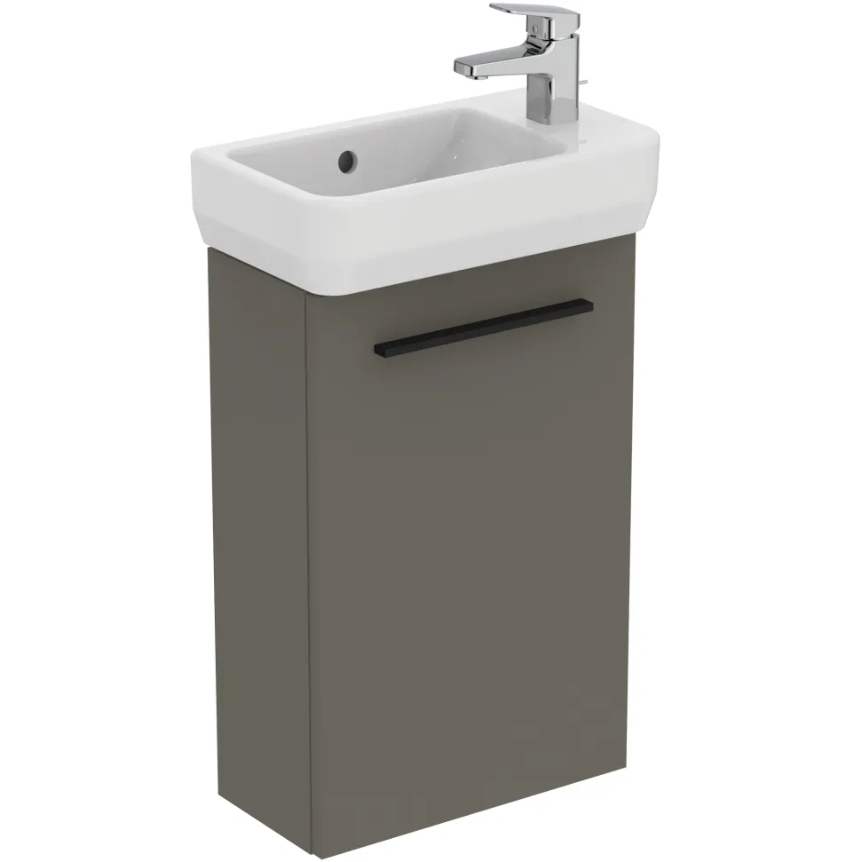 Ideal Standard i.life S 450mm Cloakroom Wall Mounted 1 Door Vanity Unit & Basin