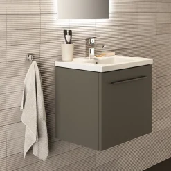 Ideal Standard i.life S 500mm Wall Mounted 1 Drawer Compact Vanity Unit & Basin