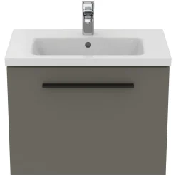 Ideal Standard i.life S 600mm Wall Mounted 1 Drawer Compact Vanity Unit & Basin