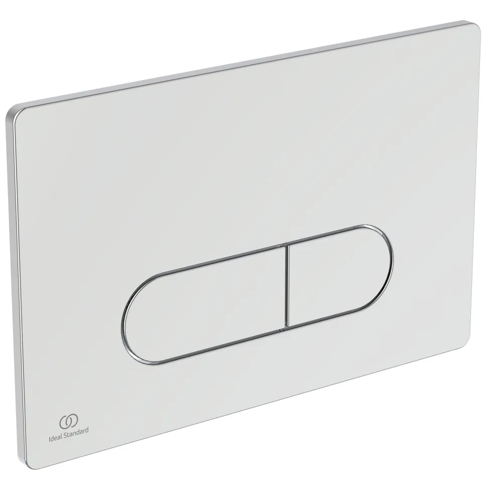 Ideal Standard ProSys WRAS Approved Wall Hung 1150mm WC Frame, Concealed Cistern & Chrome Dual Flush Plate