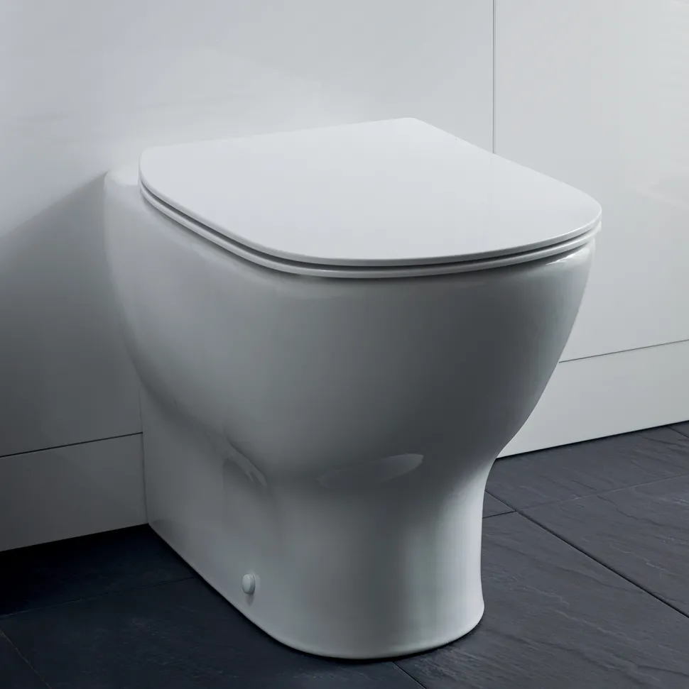 Ideal Standard Tesi Back to Wall Toilet with Aquablade® Flush Technology & Soft Close Seat