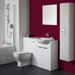 Ideal Standard Tesi Back to Wall Toilet with Aquablade® Flush Technology & Soft Close Seat