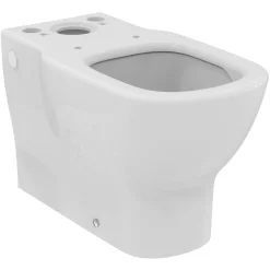 Ideal Standard Tesi Close Coupled Fully Back to Wall Toilet with Aquablade® Flush Technology & Soft Close Seat