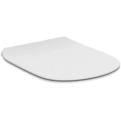Ideal Standard Tesi Close Coupled Fully Back to Wall Toilet with Aquablade® Flush Technology & Soft Close Seat