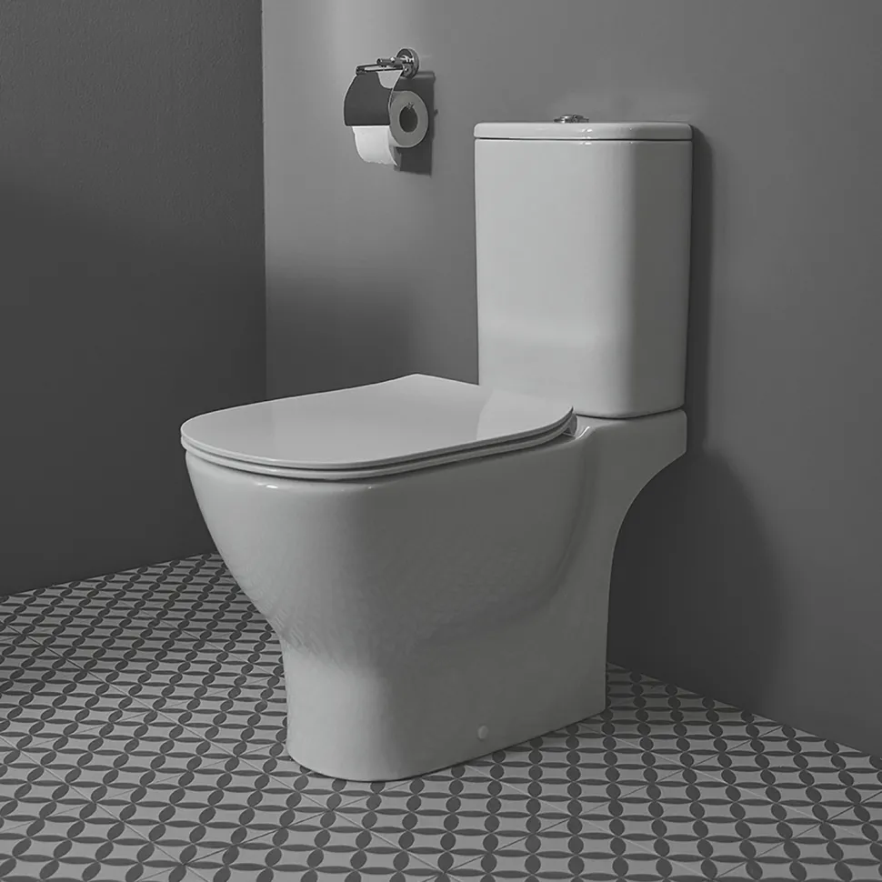 Ideal Standard Tesi Wafer Thin Soft Close Toilet Seat with Quick Release Hinges