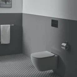 Ideal Standard Tesi Wall Hung Toilet with Aquablade® Flush Technology & Soft Close Seat