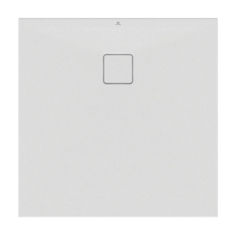 Ideal Standard Ultra Flat Evo Square Anti-Slip Acrylic Shower Tray with Offset Waste - 4 Sizes