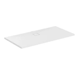Ideal Standard Ultra Flat Evo Rectangular Anti-Slip Acrylic Shower Tray with Offset Waste - 4 Sizes