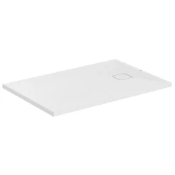 Ideal Standard Ultra Flat Evo Rectangular Anti-Slip Acrylic Shower Tray with End Waste - 5 Sizes