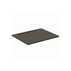 Ideal Standard Ultra Flat S i.life Jet Black Rectangular Anti-Slip Stone Resin Shower Tray - 5 Sizes