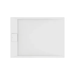 Ideal Standard Ultra Flat S i.life Pure White Rectangular Anti-Slip Stone Resin Shower Tray - 5 Sizes