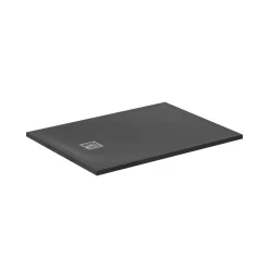 Ideal Standard Ultra Flat S+ Jet Black Rectangular Anti-Slip Stone Resin Shower Tray - 7 Sizes