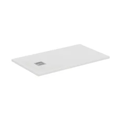 Ideal Standard Ultra Flat S+ Pure White Rectangular Anti-Slip Stone Resin Shower Tray - 7 Sizes