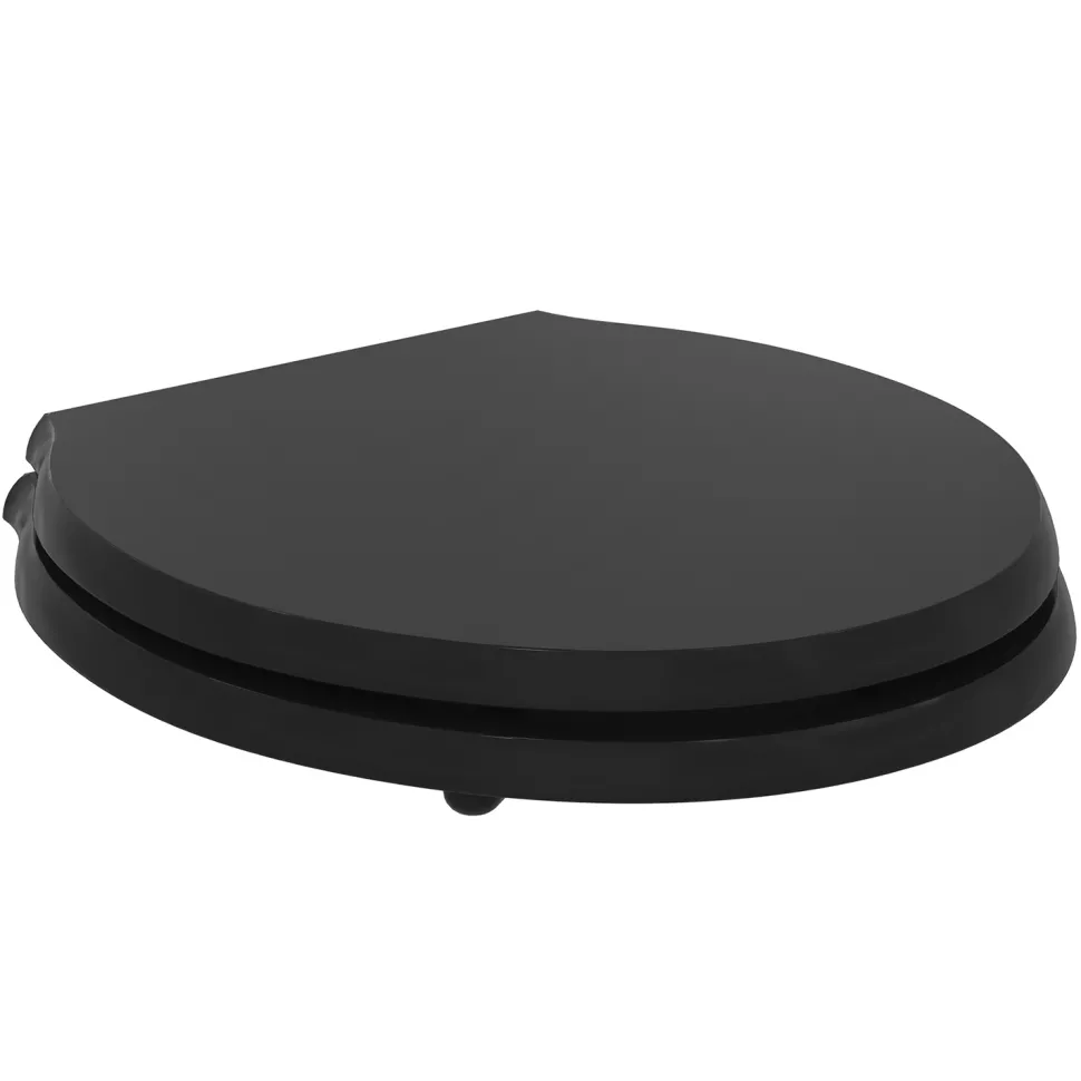 Ideal Standard Waverly Black Toilet Seat