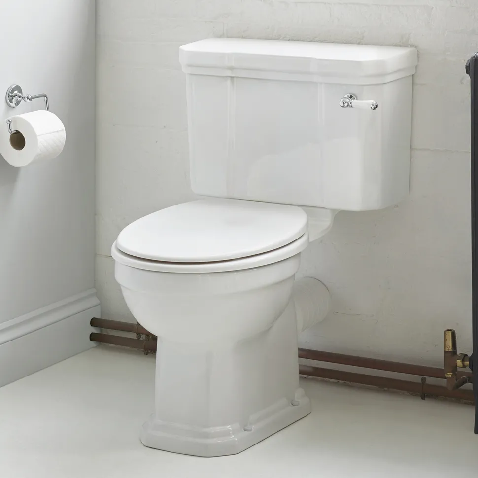 Ideal Standard Waverly Close Coupled Toilet (Excluding Seat)