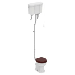 Ideal Standard Waverly High Level Toilet (Excluding Seat)