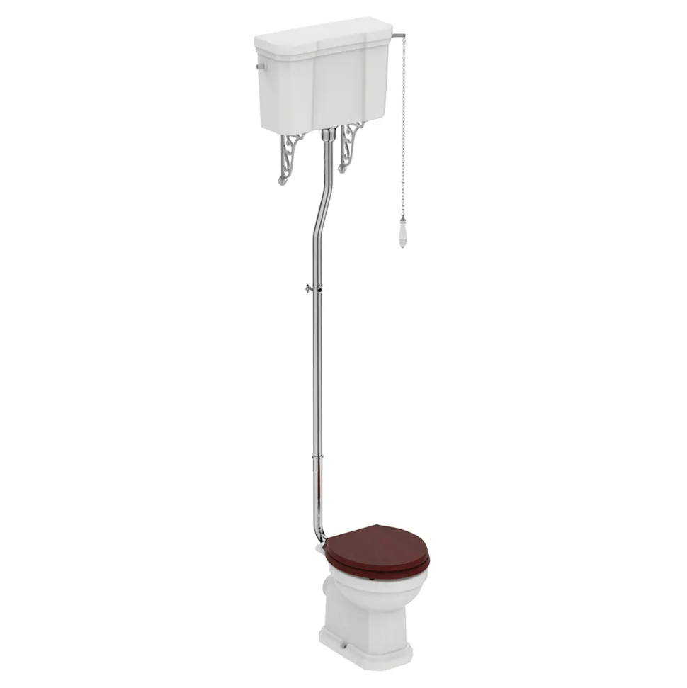 Ideal Standard Waverly High Level Toilet (Excluding Seat)