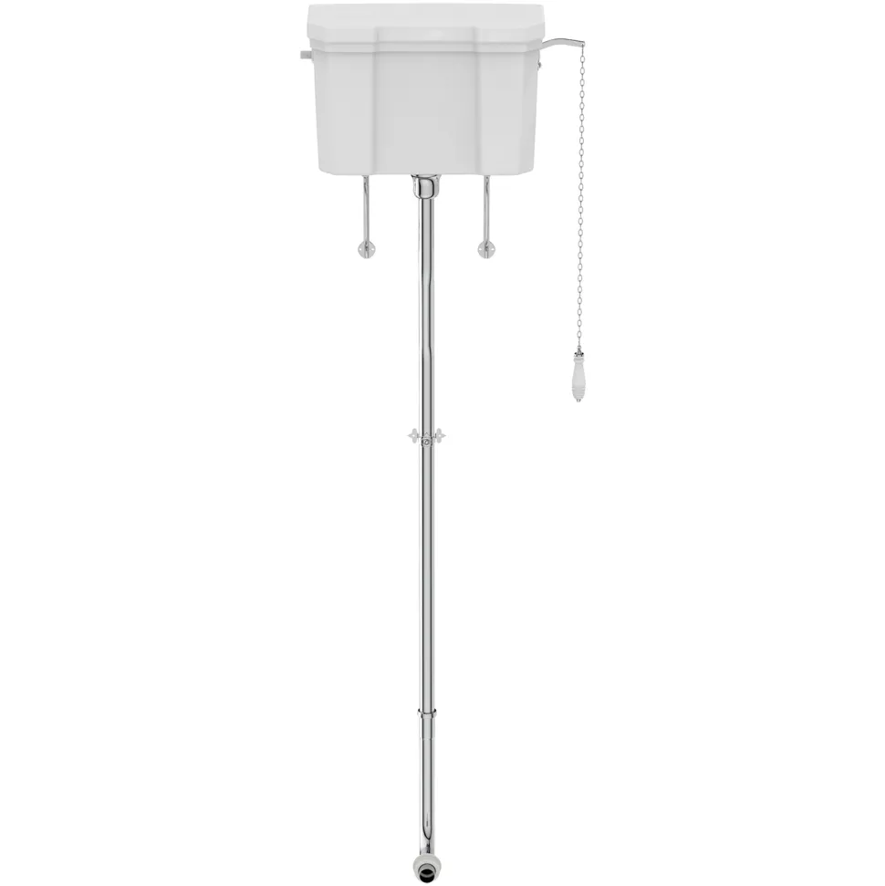 Ideal Standard Waverly High Level Toilet (Excluding Seat)