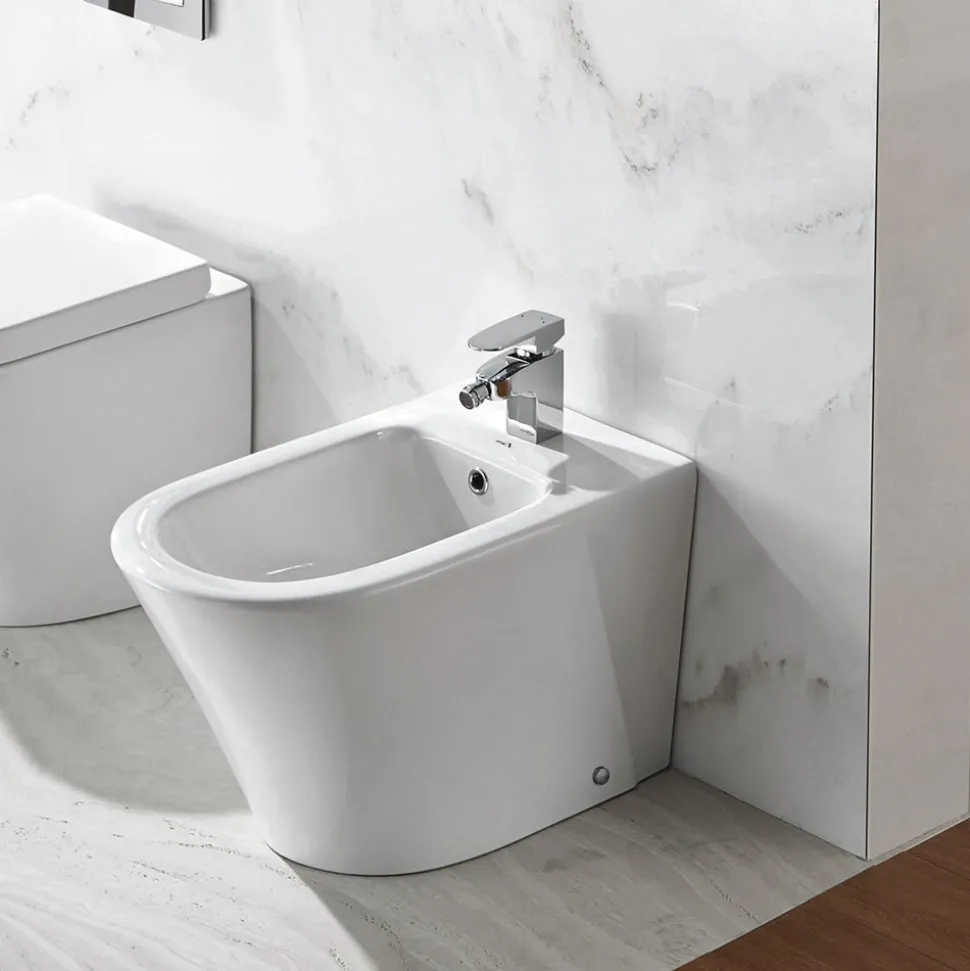 Imex Arco Floor Standing Bidet with One Tap Hole