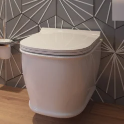 Imex Liberty Rimless Wall Hung Toilet and Soft Close Seat