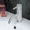 Inox Brushed Stainless Steel Single Lever Basin Mixer