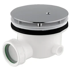 Inox Brushed Stainless Steel Shower Waste