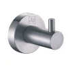Inox Brushed Stainless Steel Single Robe Hook
