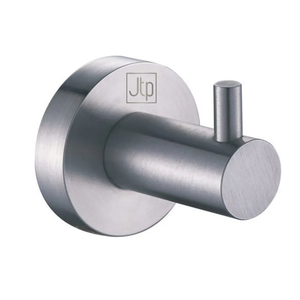 Inox Brushed Stainless Steel Single Robe Hook