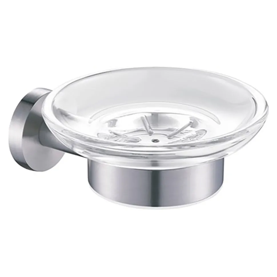 Inox Brushed Stainless Steel Wall Mounted Soap Dish