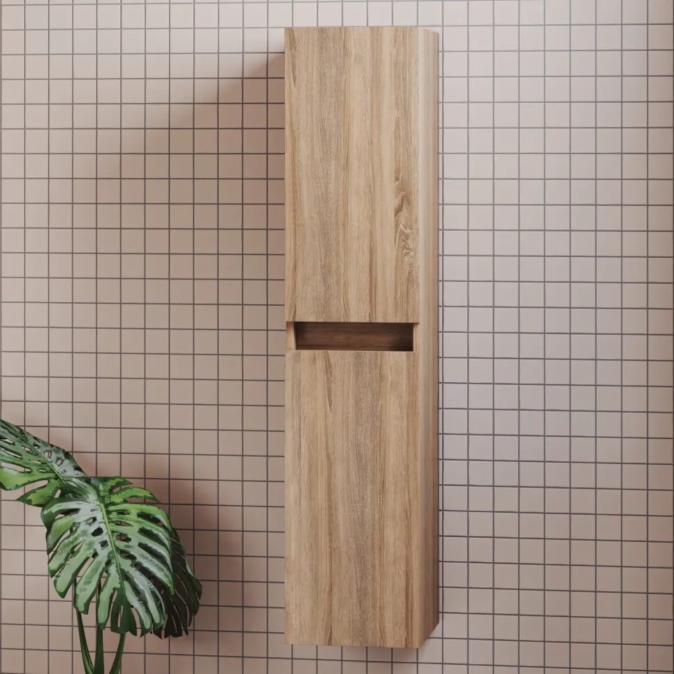 Isla/Freddie 1200mm Wall Mounted Tall Storage Cabinet